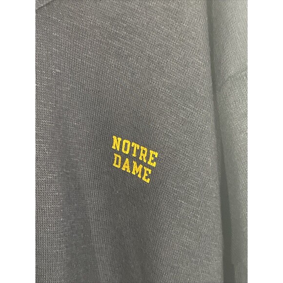 Vintage Notre Dame Champions Brand Sweater Mens Size XL Made In The USA - Picture 2 of 4